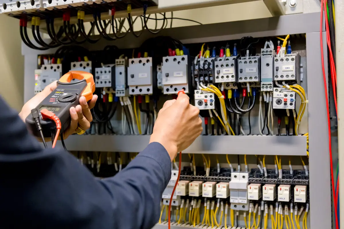 Electrical switchboard work