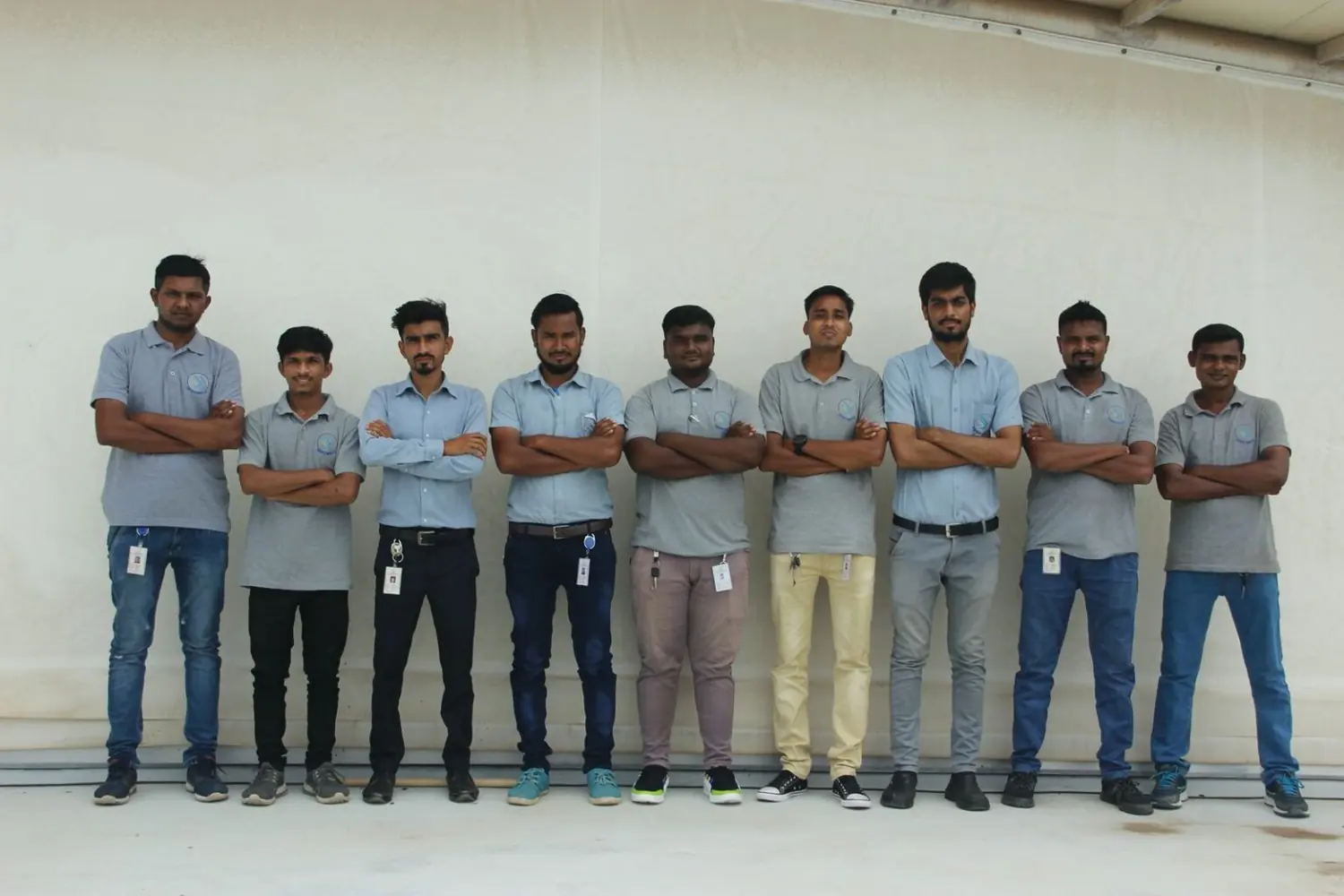 The Swift Serve technician team in uniform
